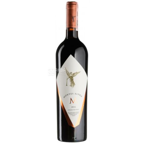 Montes, Alpha M 2016, Вино червоне сухе, 0,75 л