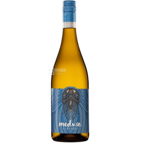 Medusa Albarino, Вино белое сухое, 0,75 л
