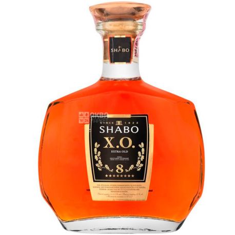 Shabo H.O., Brandy 8 stars, 0.5 L