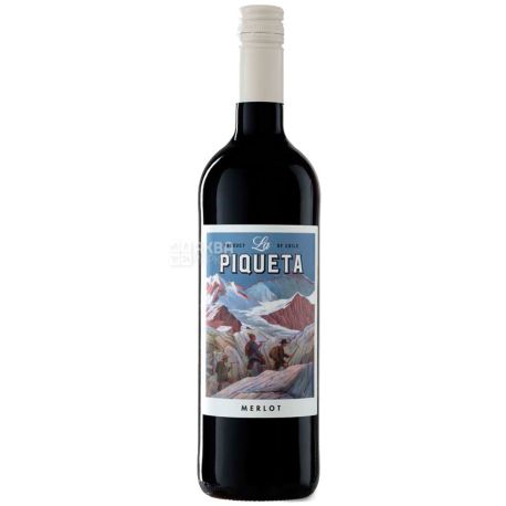 La Piqueta, Merlot, Вино красное сухое, 0,75 л