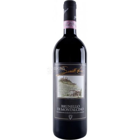 Brunello di Montalcino Sassetti Livio, Вино красное, сухое, 0,75 л