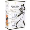 Johnnie Walker, Black label, Віскі в подарунковій коробці з 2-ма склянками, 0,7 л