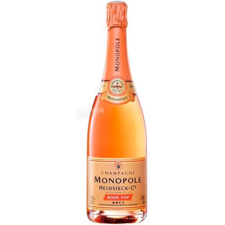 Monopole Heidsieck, Рожеве шампанське брют, 0,75 л