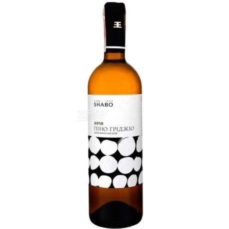 Shabo Піно Гріджіо, Вино біле сухе, 0,75 л