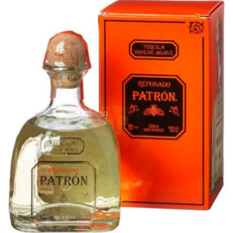 Patron Reposado, Tequila, 0.75 L