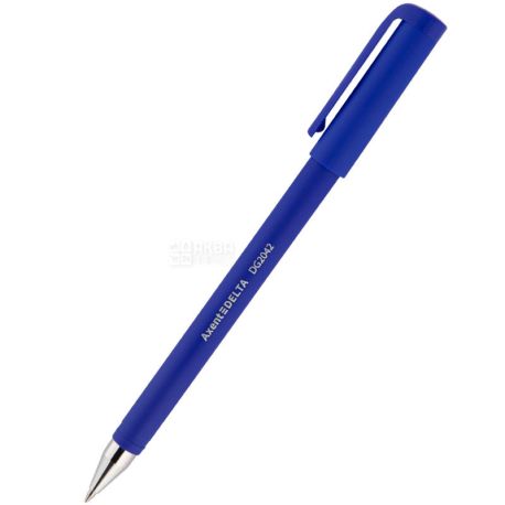 Axent, DG2042, упаковка 12 шт., Акцент, Ручка гелева, синя, 0,7 мм