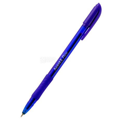 Axent Flow, Акцент Флов, Ручка масляная, синяя, упаковка 12 шт.