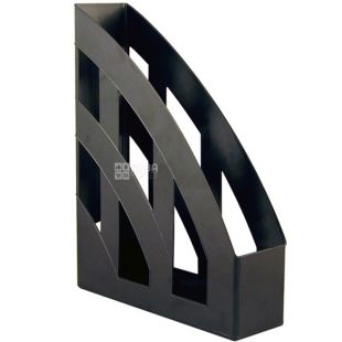 Axent Бюджет, Лоток для бумаги, Вертикальный, черный