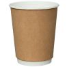 Стакан паперовий, двошаровий, крафт, 180 мл, 25 шт., D72