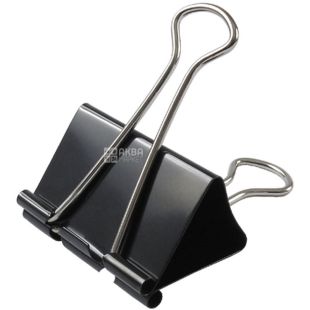 Axent, 12 шт., Биндеры № 51, черные