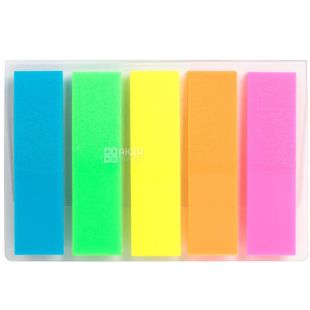 Axent, 125 шт., Набор индексов бумажных, 12х45 мм, ассорти