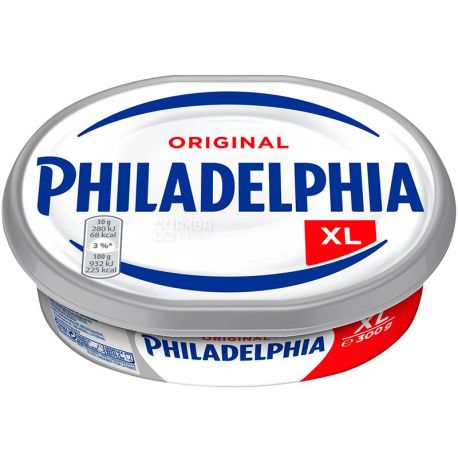 Philadelphia, Original, 300 г, Филадельфия, Крем-сыр сливочный