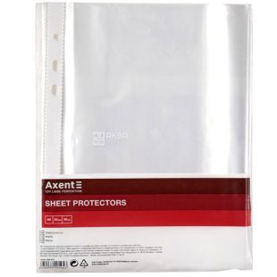 Axent, Файли глянцеві, А5, 40 мкм, 100 шт.