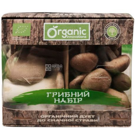 Fresh mushrooms, mix, organic, 250 g