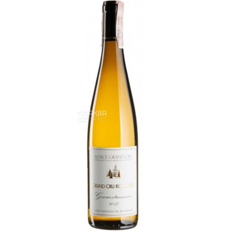 Gewurztraminer Rosacker, Вино біле напівсолодке, 0,75 л