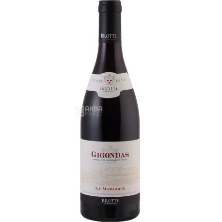 Gigondas La Marasque, Вино червоне сухе, 0,75 л