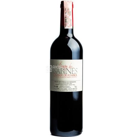 Domaine des Sabines Thunevin, Вино красное, сухое, 0,75 л