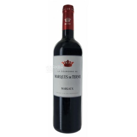 Couronne De Marquis De Terme, Вино красное, сухое, 0,75 л
