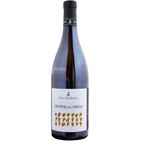 Grappoli del Grillo, Вино белое сухое, 0,75 л