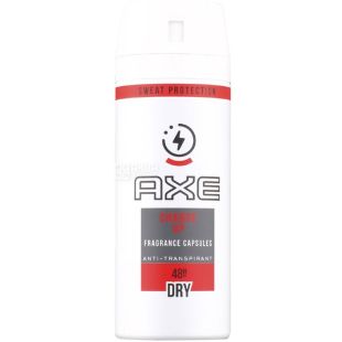Axe Сharge Up, 150 мл, Дезодорант-антиперспирант, Спрей