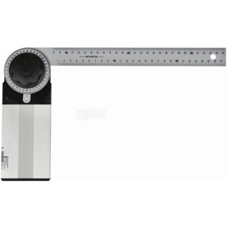 Topex, Square aluminum with handle, 350 mm