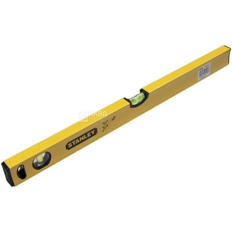 Stanley Classic Box Level, Уровень алюминиевый с 2 капсулами, 1200 мм