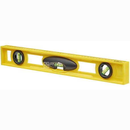 Stanley Foamcast, Уровень пластиковый с 3 капсулами, 450 мм