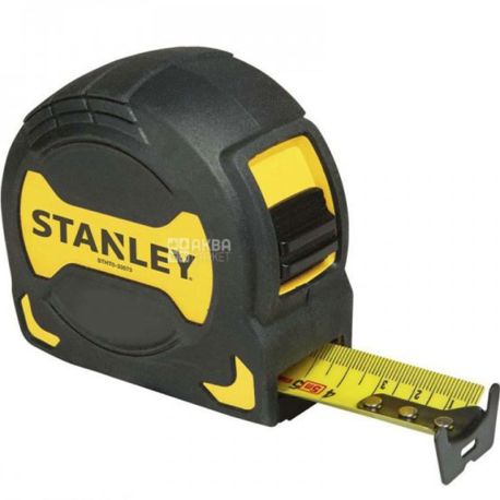 Stanley TYLON GRIP TAPE, Рулетка измерительная, 3 м