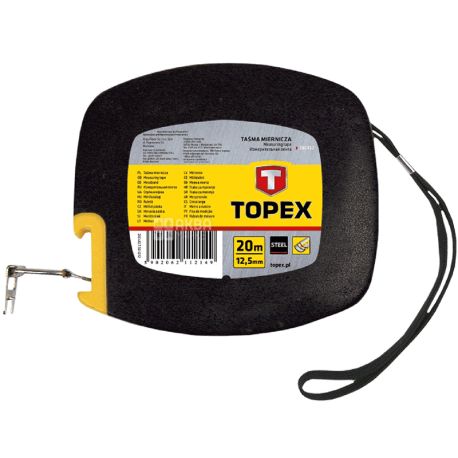 Topex, Steel measuring tape, 20 m