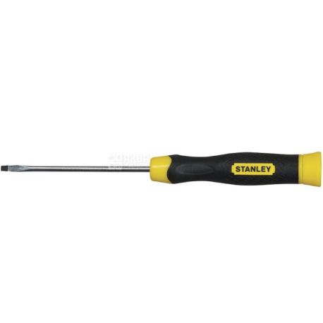 Stanley Cushion Grip, Отвертка плоская, 3 х75 мм