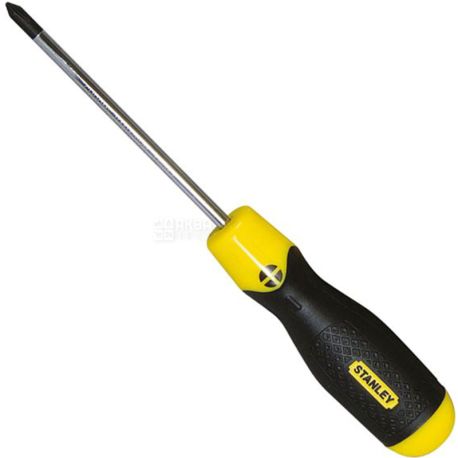 Stanley Cushion Grip PH1, Phillips screwdriver, 75 mm