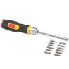 Stanley FatMax, reversible screwdriver with nozzles and pistol grip, 100 mm