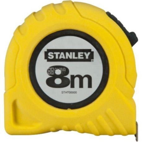 Stanley Global Tape, Рулетка измерительная, 8 м