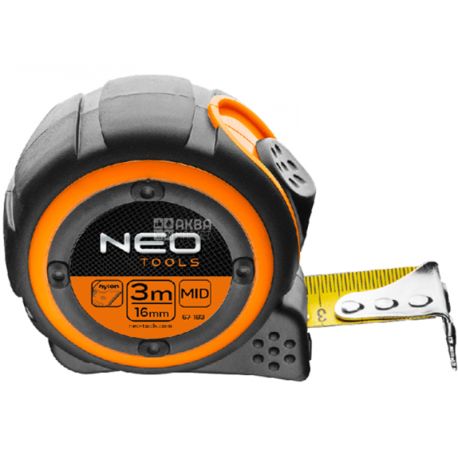 NEO, Рулетка измерительная с магнитом, 3 м