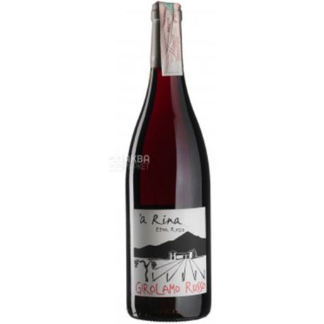 Girolamo Russo, Etna Rosso A Rina, Вино красное сухое, 0,75 л