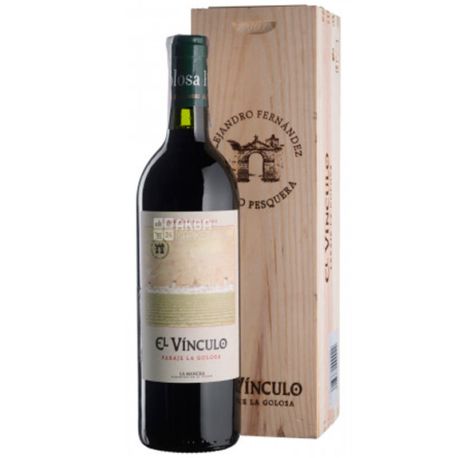 El Vinculo, Paraje La Golosa Gran Reserva, Вино червоне сухе, 0,75 л