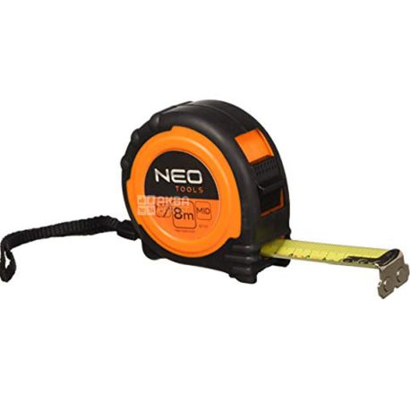 NEO, Measuring tape with magnet, 8 m