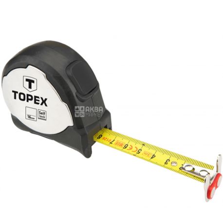 Topex, Рулетка измерительная с магнитом, 5 м