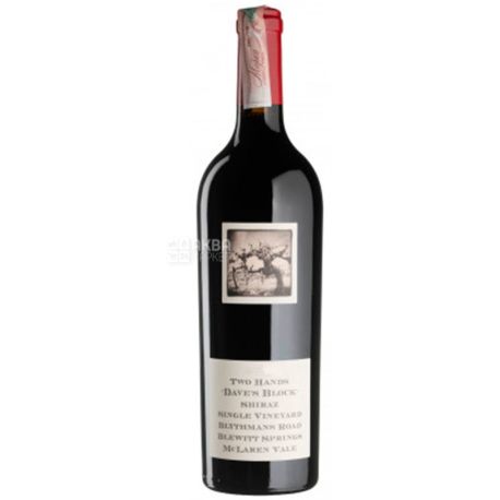 Two Hands, The Single Vineyard, Dave's Block Shiraz, Вино червоне сухе, 0,75 л
