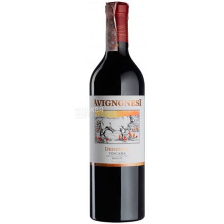 Avignonesi, Desiderio Cortona Merlot, Вино червоне сухе, 0,75 л