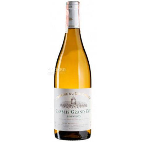 Chablis Bougros, Вино белое сухое, 0,75 л
