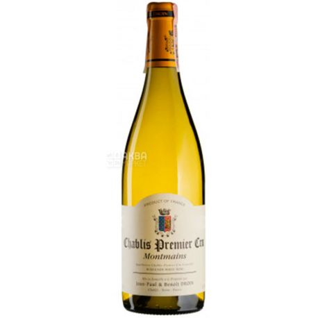 Chablis Montmains, Вино белое сухое, 0,75 л