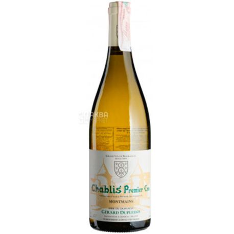 Chablis Premier Cru Montmains, Dry White Wine, 0.75 L