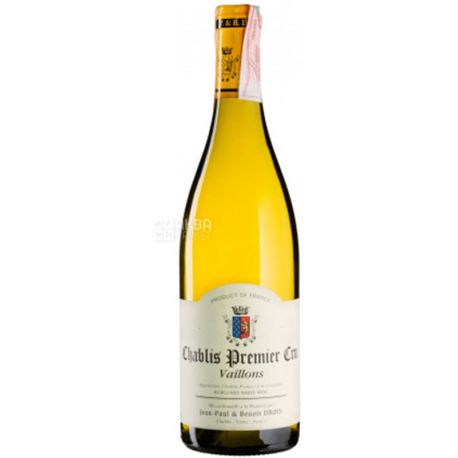 Chablis Premier Cru Vaillons, Вино белое сухое, 0,75 л