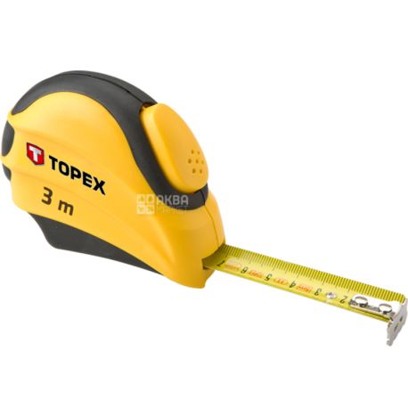 Topex, Рулетка измерительная, 3 м