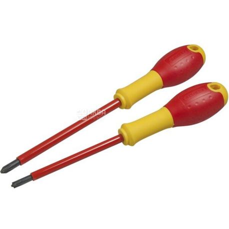 Stanley FatMax Borneo, Set of insulated screwdrivers, 2 pcs.
