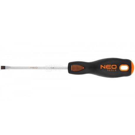 Neo Tools, Slotted screwdriver, 4x100 mm