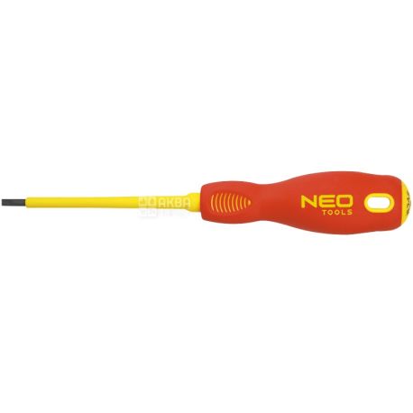 Neo Tools, Slotted screwdriver, 3x100 mm