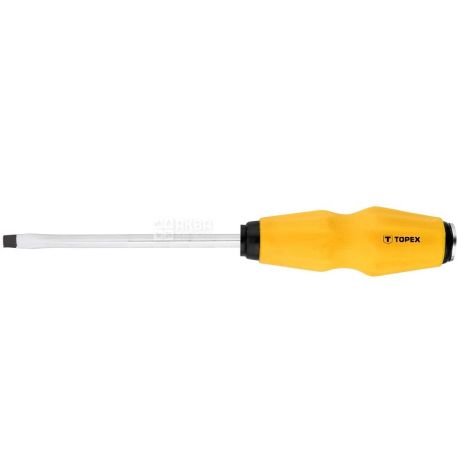 Topex, slotted screwdriver, 8.0 x 200 mm