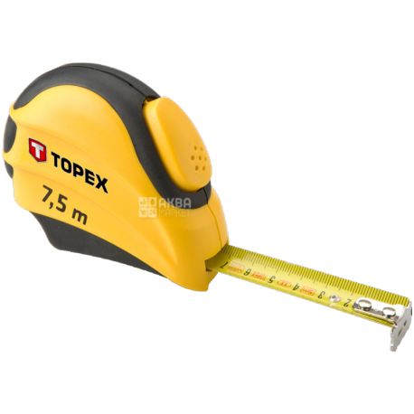 Topex, Рулетка измерительная, 7.5 м